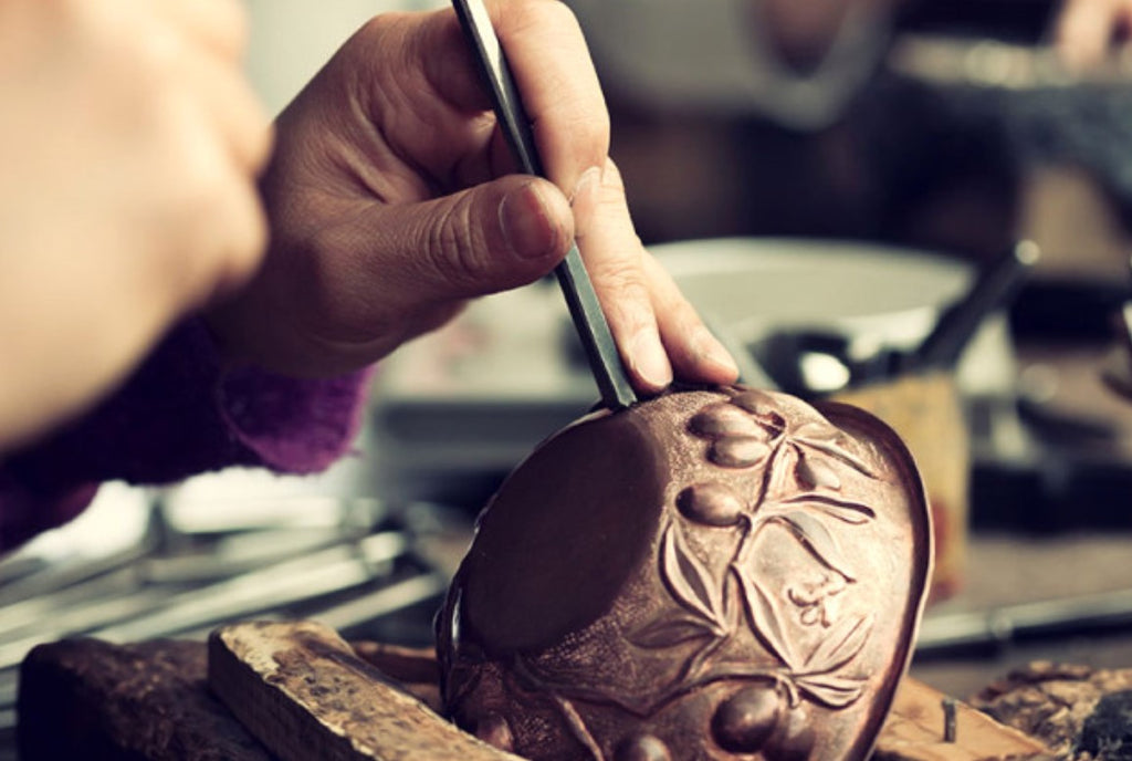 Handcrafted Copper Drinking Cup